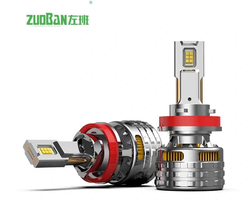 High-Power Ducitur Headlamps ad Automobiles